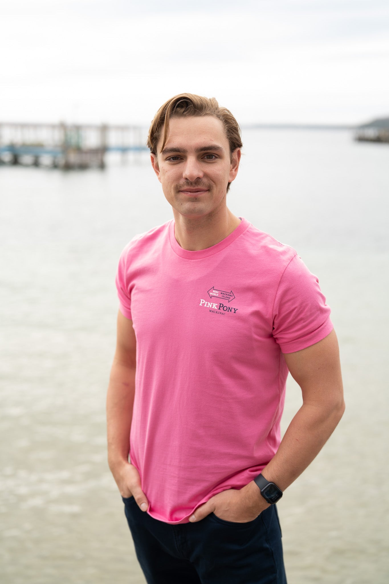 Porch Pony T-shirt Charity Pink