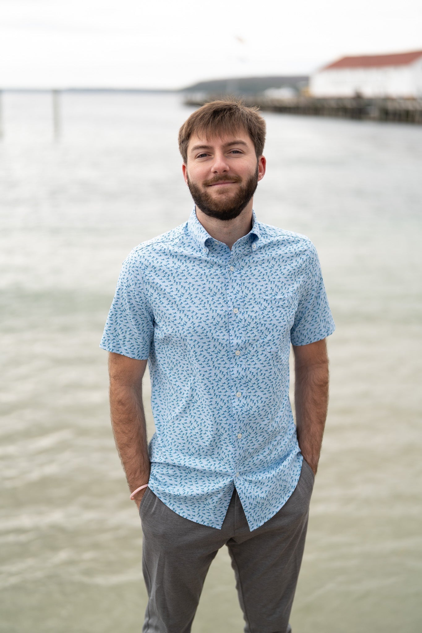 M Fintastic Sportshirt