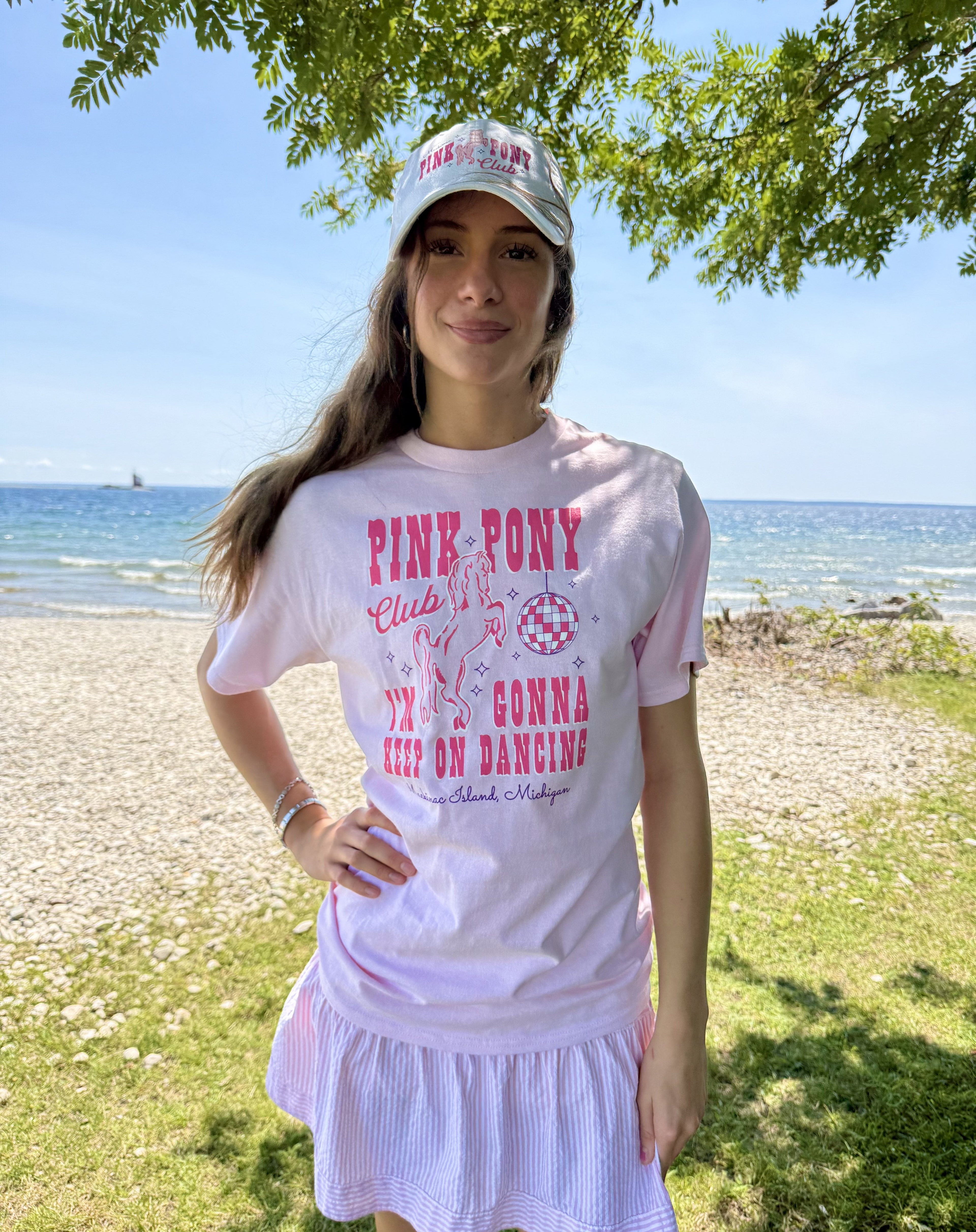 Women's Pink Pony Club Graphic T-Shirt