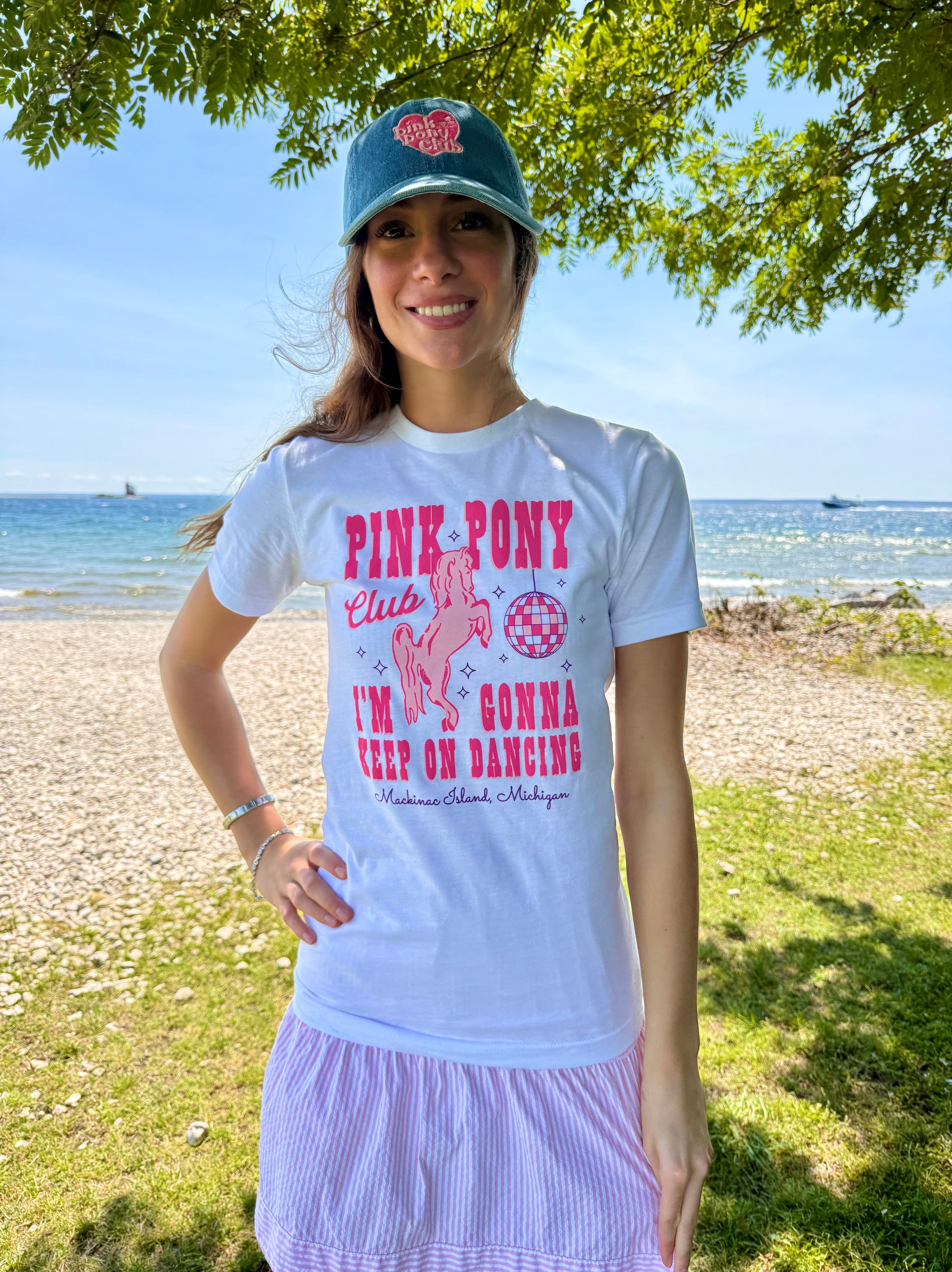 Women's Pink Pony Club Graphic T-Shirt
